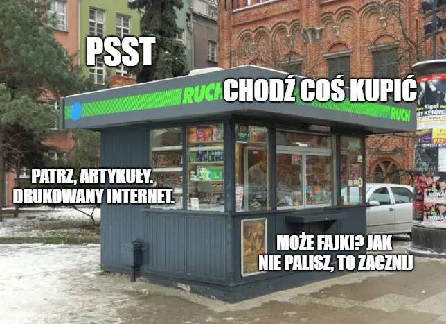 Są kioski do kupienia, czyli upadek lub przejęcie sieci Ruch