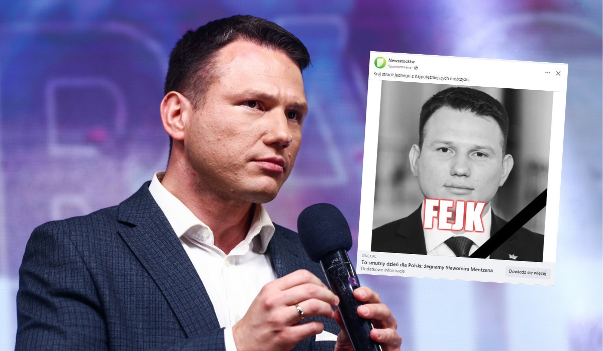 Mentzen krytykuje FB za dopuszczanie fejk newsów z jego wizerunkiem, kiedy on sam ma problemy z promocją