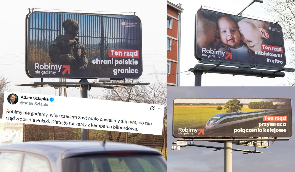 Rzecznik rządu ogłosił, że rząd więcej robi niż gada i dlatego będą o tym reklamy