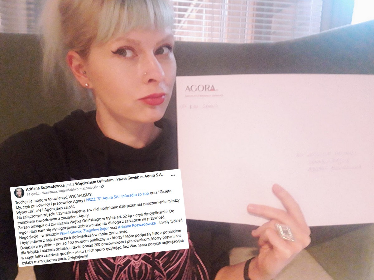 Pracownicy Wyborczej wygrali z Agorą i wynegocjowali godne warunki zatrudnienia