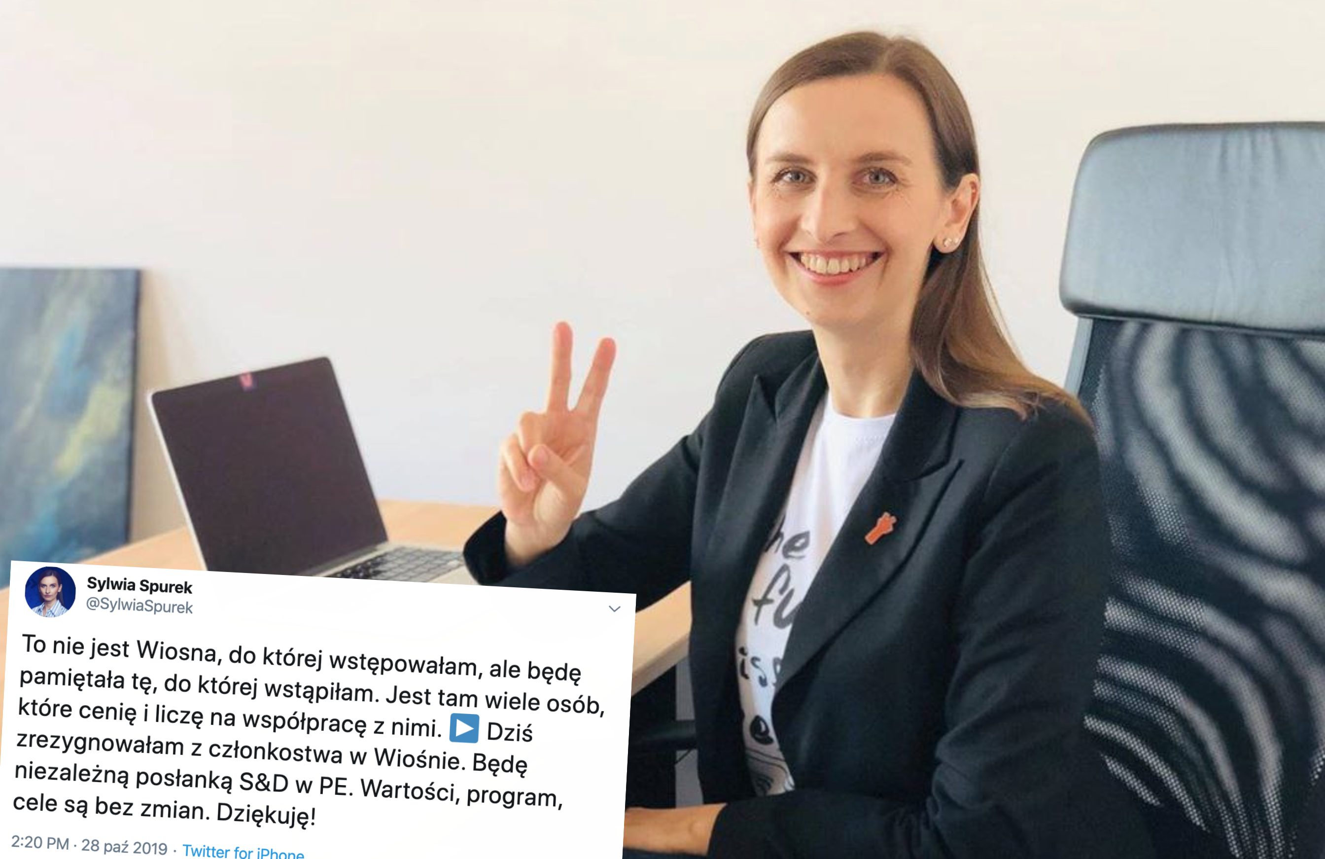 Sylwia Spurek już odeszła z Wiosny. "To nie jest Wiosna, do której wstępowałam"