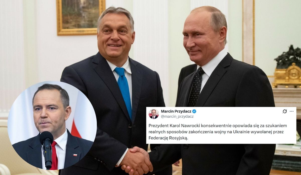 Prezydent Nawrocki skrócił swoją wizytę na Węgrzech w reakcji na przytulanki Orbana z Putinem