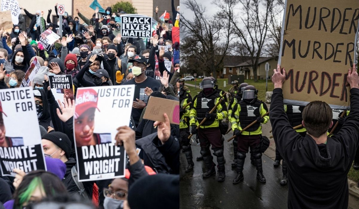 Zamieszki w Minneapolis: policja tłumaczy, że funkcjonariuszka użyła pistoletu, bo się pomyliła