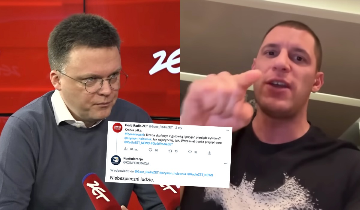 Dziki Trener ostrzega przed Hołownią i nadchodzącym niewolnictwem, które ma wynikać z braku obrotu gotówką