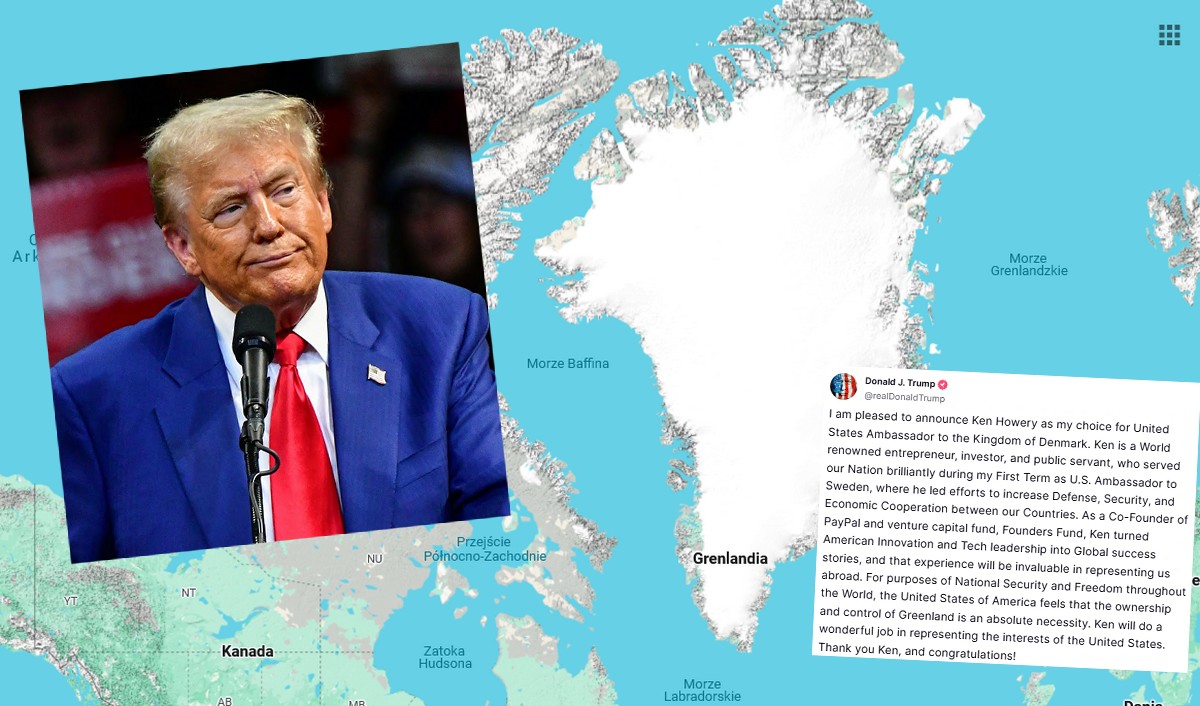 Trump całkiem serio zapowiada, że chciałby powiększyć terytorium USA o Grenlandię