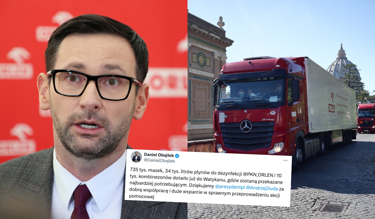 Prokuratura zbada, czemu u licha Orlen słał do Watykanu maseczki podczas pandemii