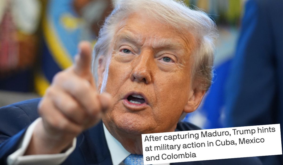 Po ataku na Wenezuelę Trump grozi interwencją zbrojną kolejnym krajom