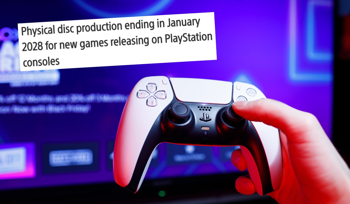 PlayStation ogłosiło datę zakończenia produkcji gier na płytach