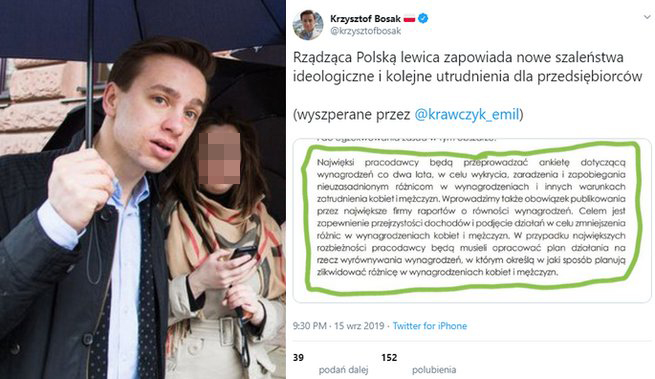 Bosak: rządząca Polską lewica zapowiada nowe szaleństwa ideologiczne