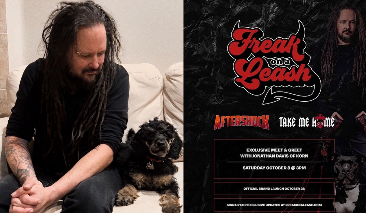 Wokalista Korna wypuszcza znowu "Freak on a leash", ale jako serię produktów dla zwierząt
