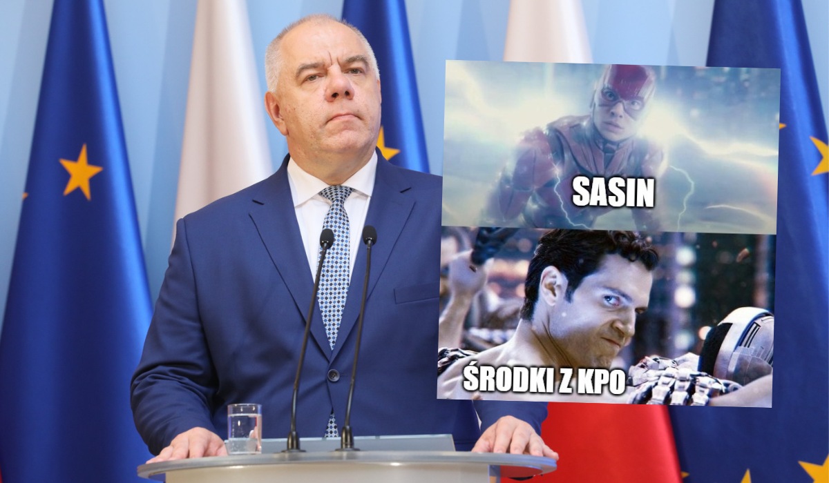 Pieniędzy z KPO nie ma, ale Sasin już zasasinował dodatki za jego realizację 