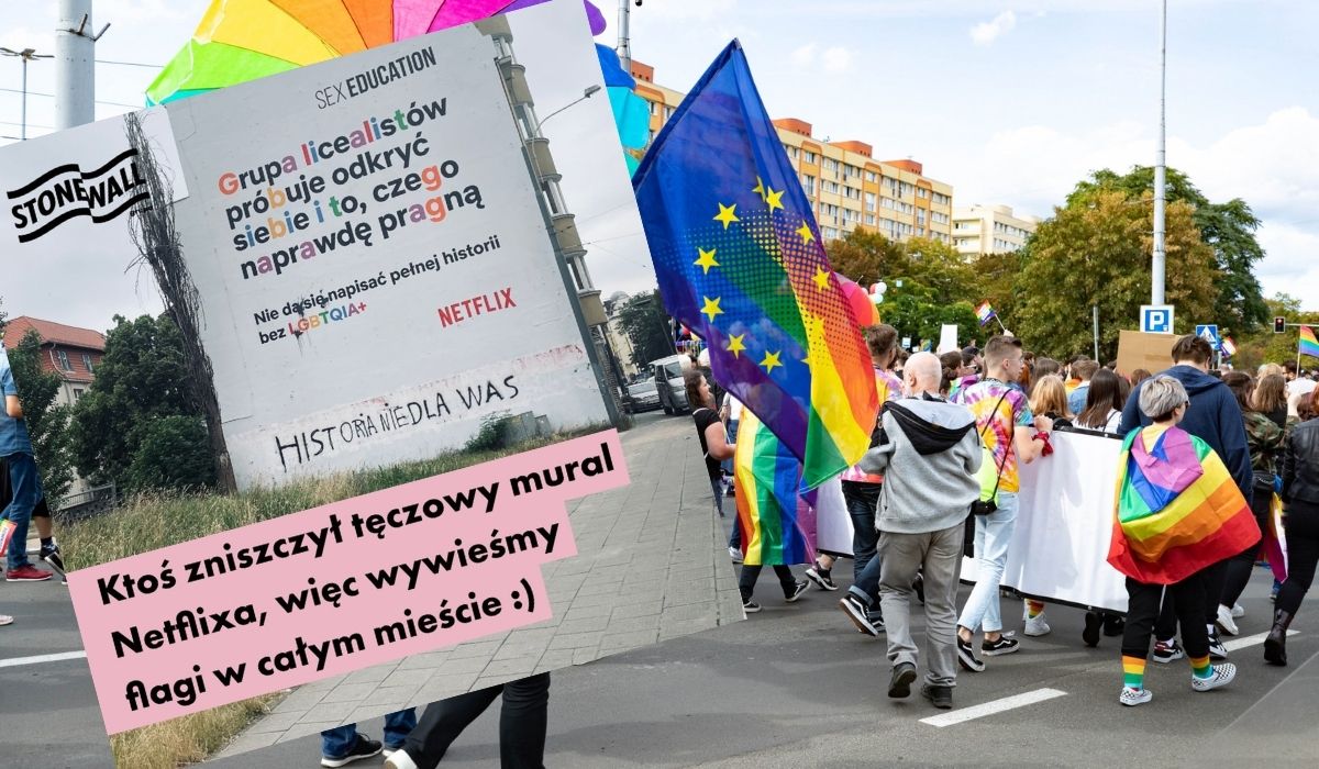 Poznań: trwa mobilizacja przed paradą równości, przeciwnicy zaczęli od wandalizowania