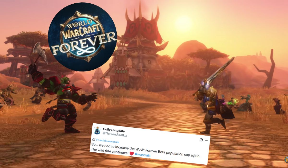Serwery krztuszą się od chętnych do grania w wersję beta WoW: Forever, Blizzard łata błędy i liczy na sukces