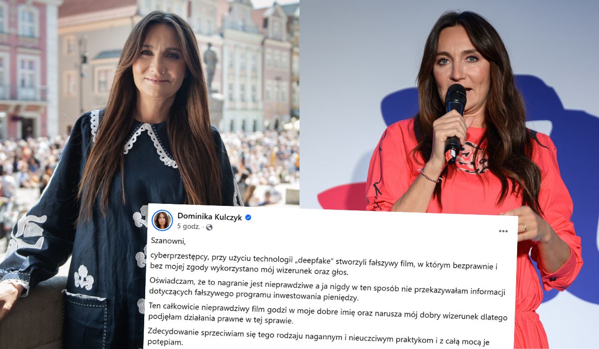 Dominika Kulczyk ostrzega przed oszustami, którzy ukradli jej wizerunek i stworzyli deep fake do naciągania na pieniądze
