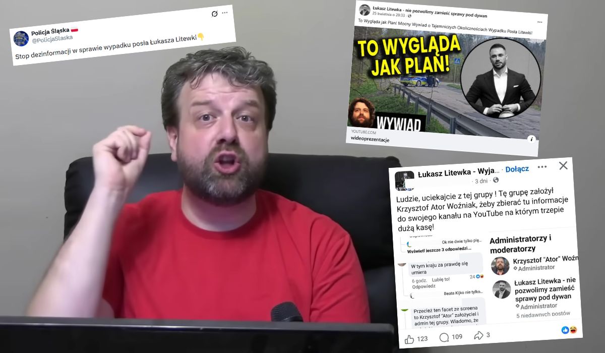 Krzysztof "Ator" Woźniak wciąż zarabia na śmierci Litewki, zmyślając teorie spiskowe