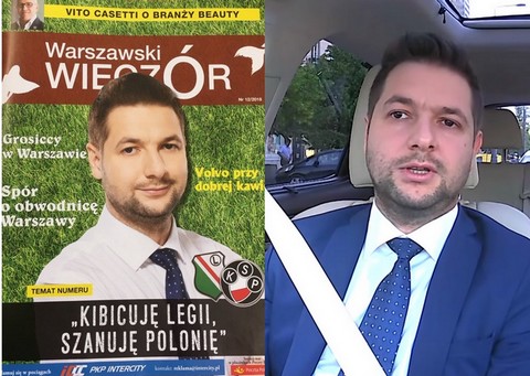 Patryk Jaki: "Kibicuję Legii, szanuję Polonię":thinking_face: