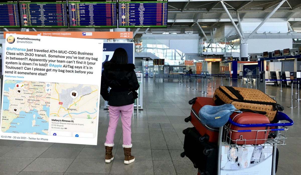 Lufthansa zakazuje AirTagów, bo uważa, że są niezgodne z prawem lotniczym