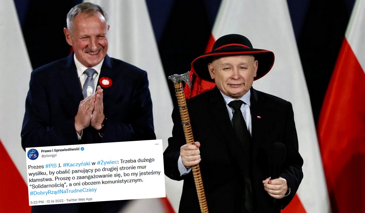 Prezes Kaczyński apeluje do wyborców, że PiS zasługuje na kolejną kadencję, bo opozycja chce "żeby było, jak było"