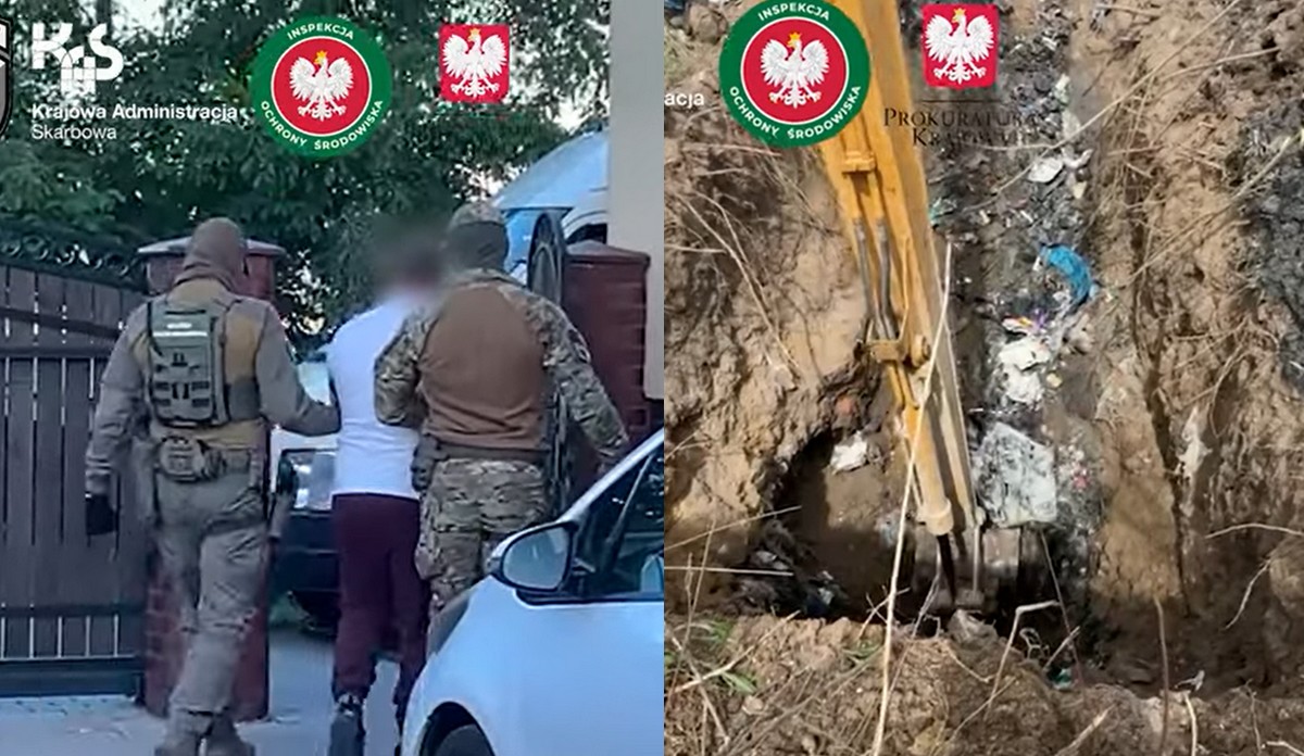 CBŚP dokonała kolejnych aresztowań gangu śmieciowego, toksyczne odpady zalewali betonem
