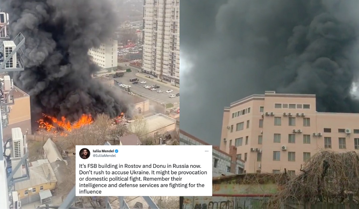 Rosja: tajemnicze eksplozje i pożar w budynku FSB, służby zmartwione i zakłopotane