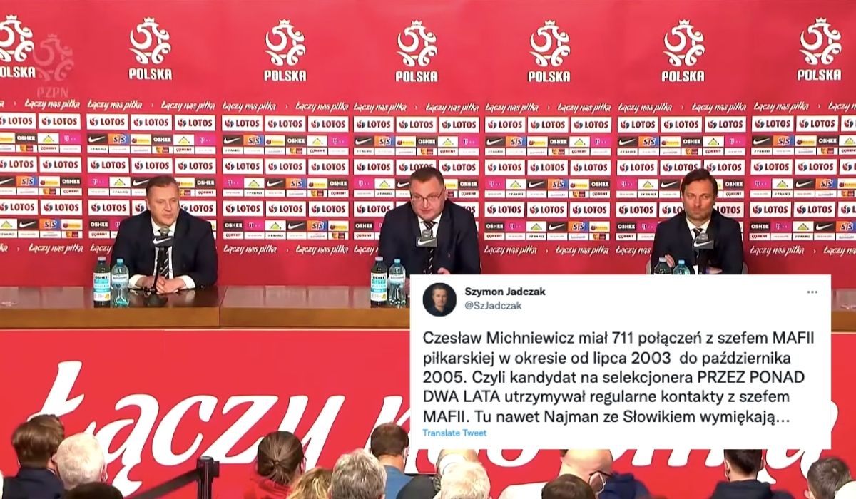 Szymon Jadczak przypomina, że nowy selekcjoner polskiej kadry zasłynął kontaktami z szefem piłkarskiej mafii