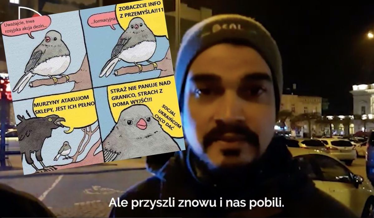 Nawał dezinformacji i fejków o sytuacji w Przemyślu, kibice i szury utrudniają pracę służbom, wiceminister zapowiada reakcję