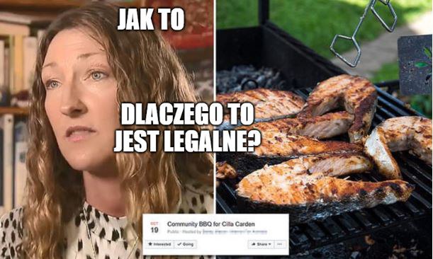 Weganka pozwała sąsiadów za zapach z grilla, dwa tysiące osób chce teraz grillować przy jej domu