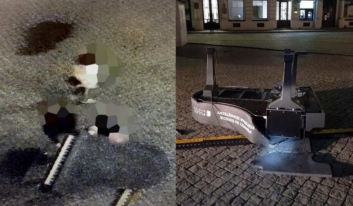 Cieszyn: na rynku stanął specjalny fortepian Cadenza, ale trzej gamonie postanowili go wywalić, po czym dali się złapać