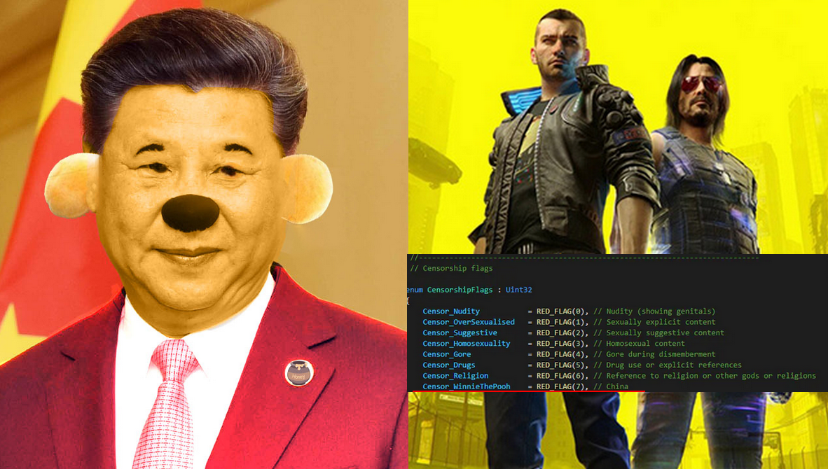 Gry CD Projekt mogą wylecieć z Chin, bo jakiś śmieszek-programista nawiązał do Kubusia Puchatka