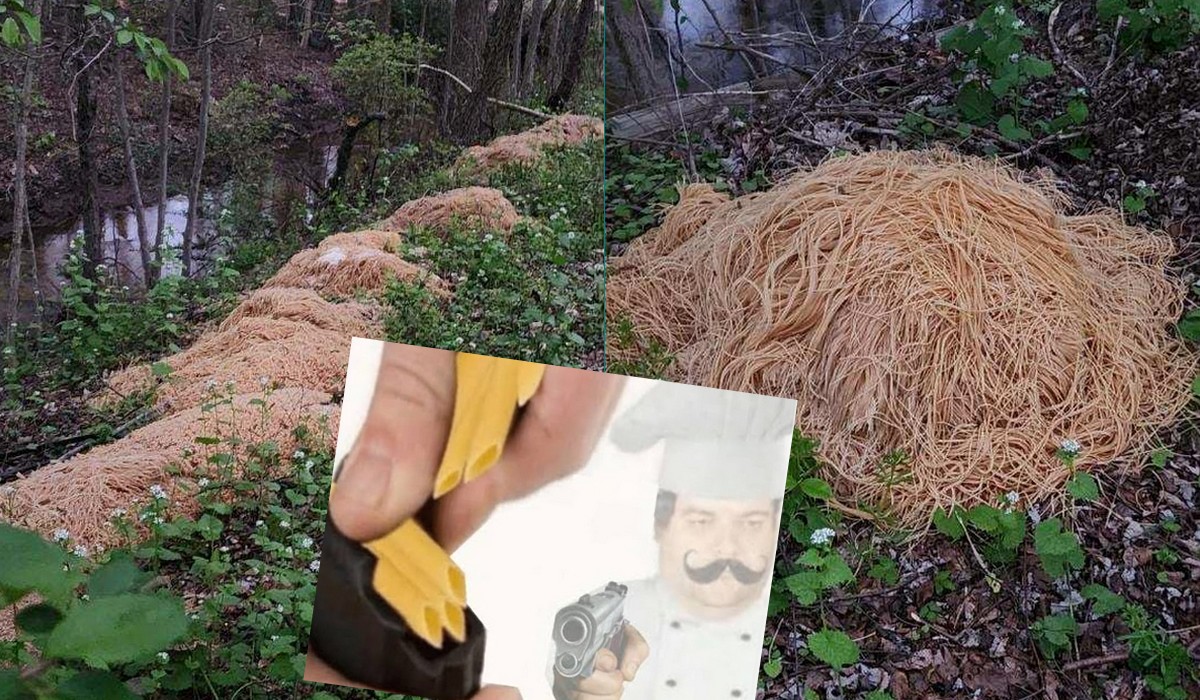 USA: znaleziono sprawcę "afery makaronowej", który porzucił włoskie złoto w lesie