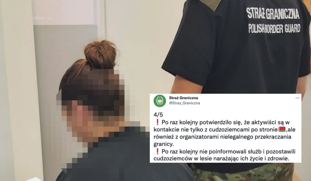 Straż Graniczna oskarża aktywistów o kontakty z przemytnikami migrantów i sugeruje współpracę