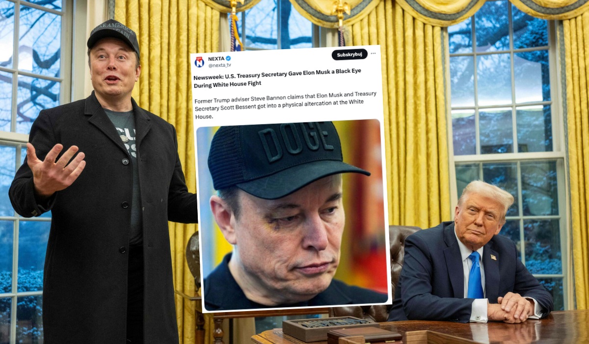 Były doradca Trumpa: w Białym Domu doszło do bójki Elona Muska z sekretarzem skarbu