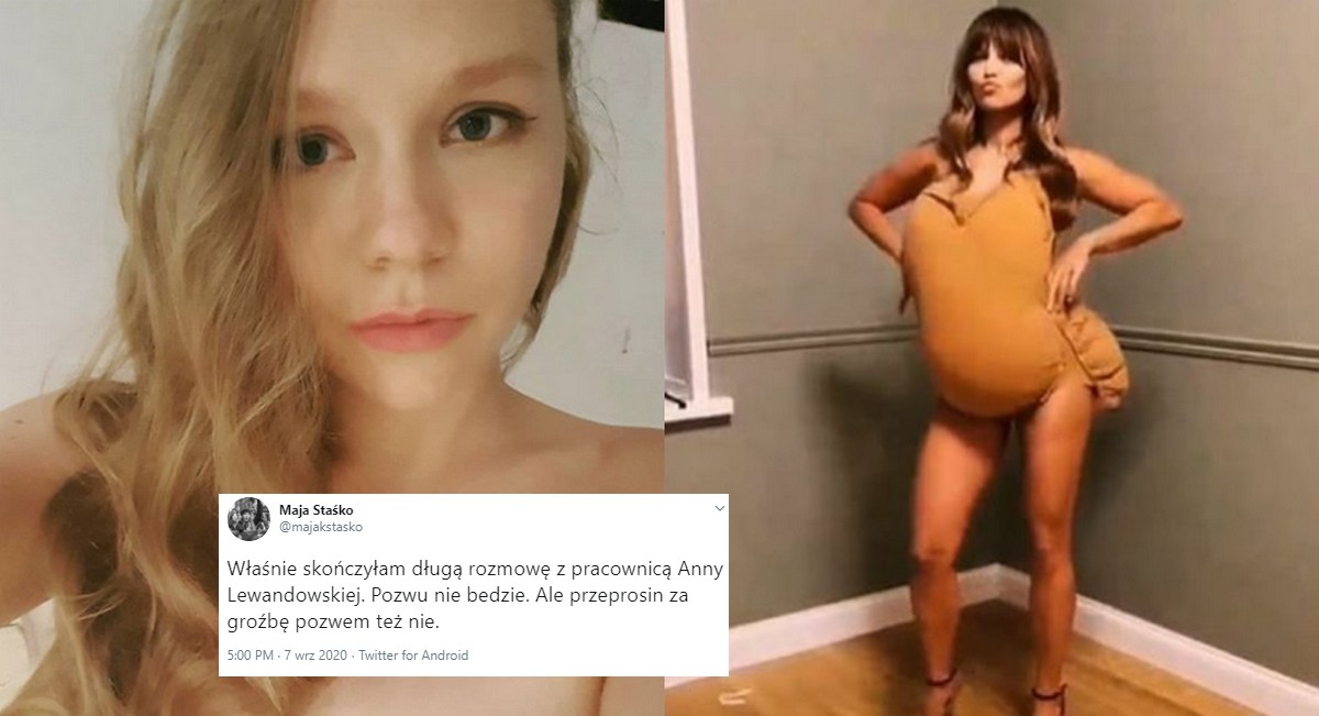 Staśko: pozwu od Lewandowskiej nie będzie. Ale przeprosin za groźbę pozwem też nie