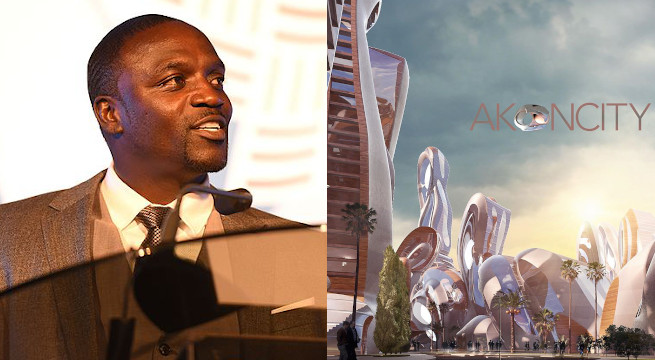 Akon chwali się kontraktem budowlanym wartym 6 mld dolarów na budowę megapolis