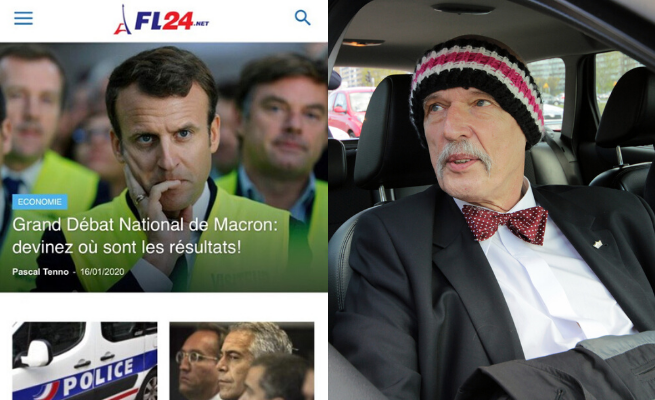 Politico: francuska strona z fake newsami i prawicową propagandą jest prowadzona w Polsce
