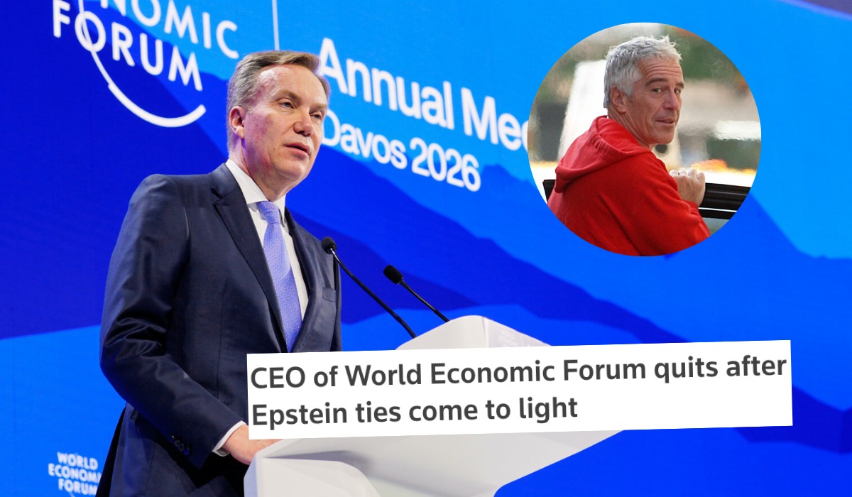 Prezes Światowego Forum Ekonomicznego podał się do dymisji przez aferę Epsteina