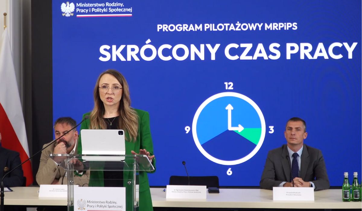 Ministerstwo uruchomi dobrowolne pilotaże skróconego czasu pracy, bo z analiz wyszło, że się opłaca