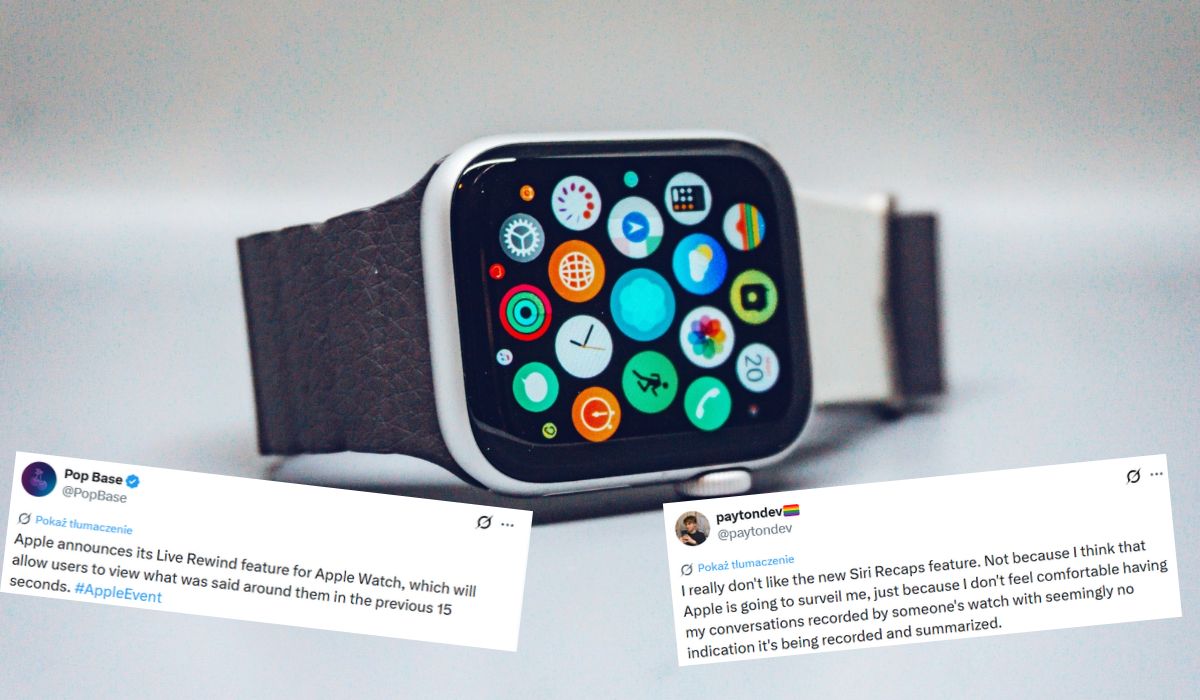 Apple proponuje wiecznie słuchający smartwatch, któremu użytkownik ma po prostu ufać