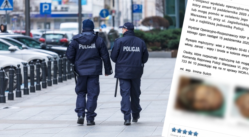 Z jakiegoś powodu policja umożliwia ocenę zwłok i można dać 5 gwiazdek