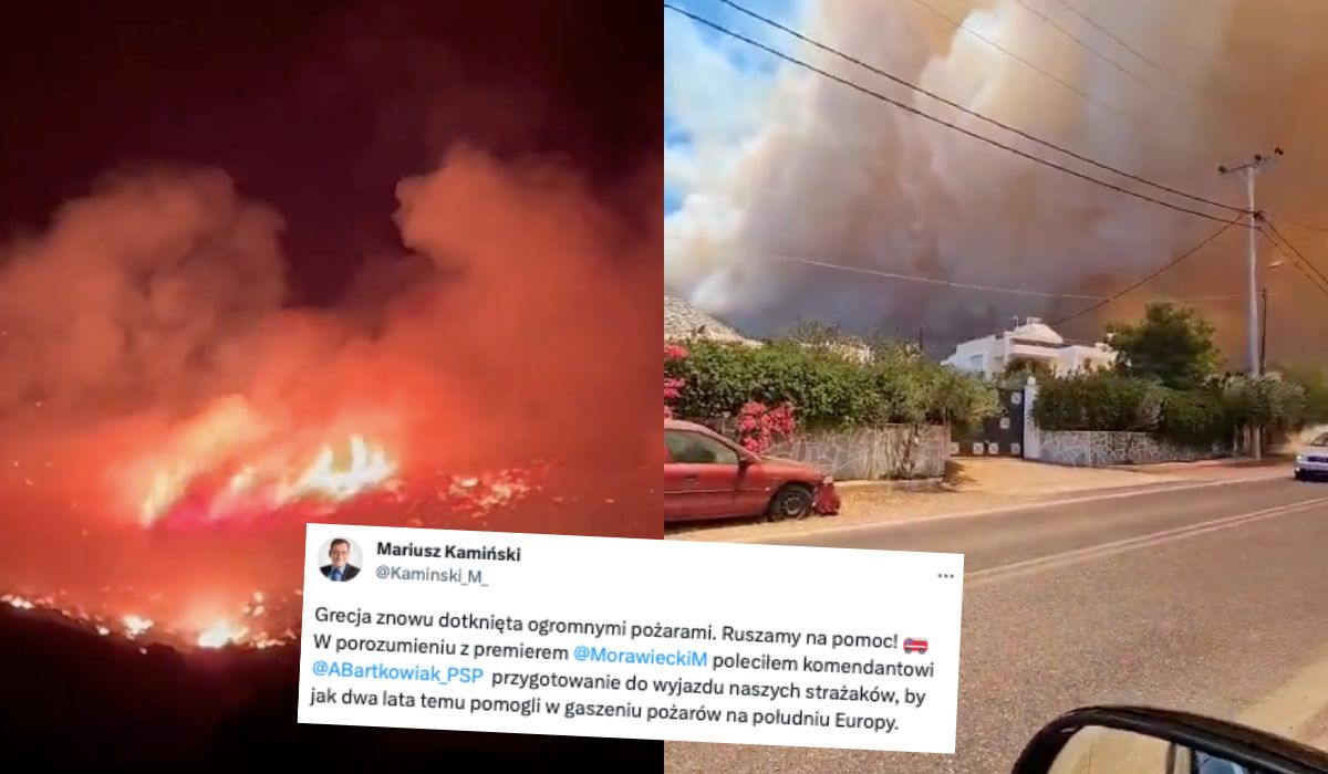Polscy strażacy pojadą do Grecji walczyć z pożarami, zbiórka w środę, szykuje się 149 osób