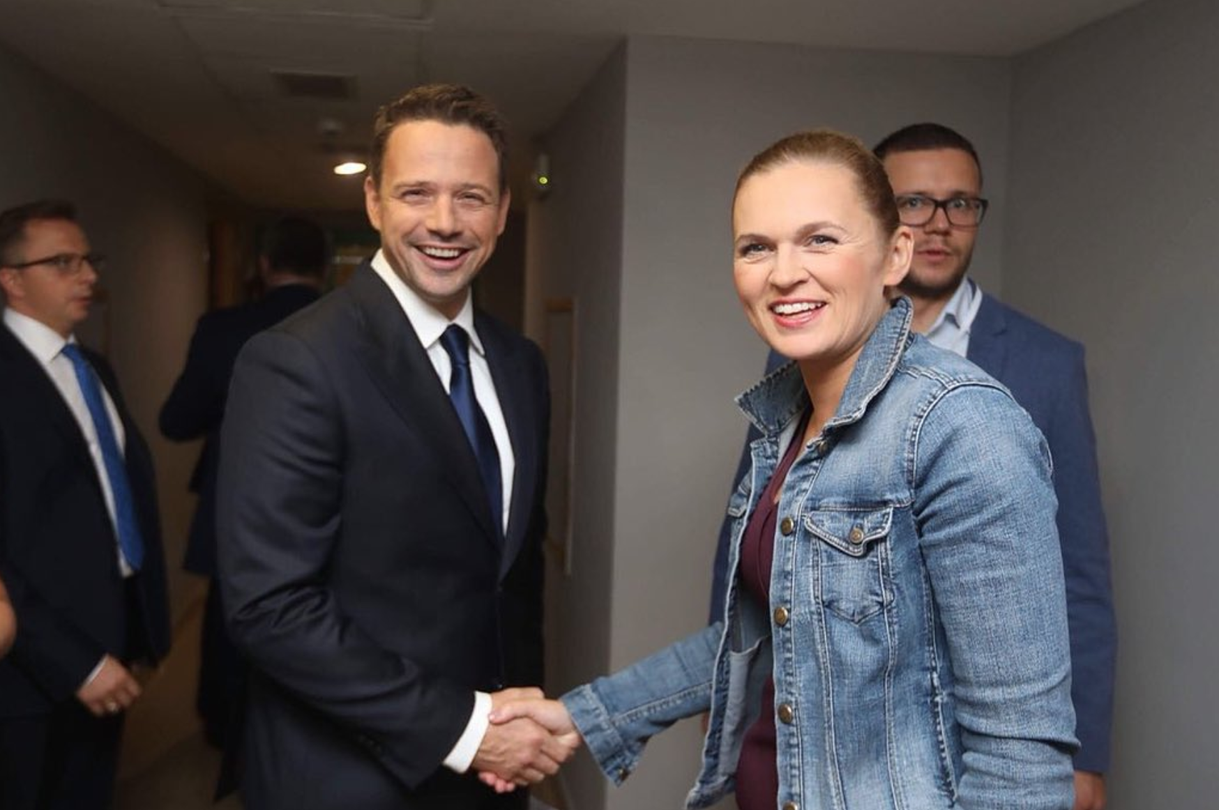 Rafał Trzaskowski: "Zaraz zaczynamy!":muscle: