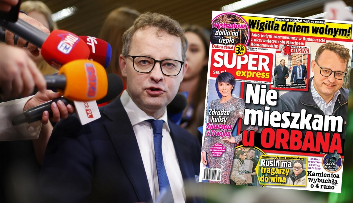 Marcin Romanowski mówi, że na Węgrzech żyje skromnie: "żadne luksusy od kuzyna Orbana"