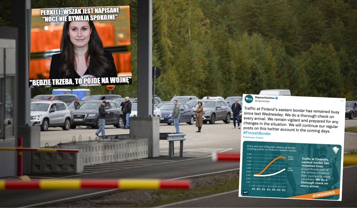 Finlandia rozważa postawienie płotu na granicy z Rosją, żeby powstrzymać migrację