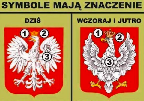 Były poseł PiS chce zmienić godło. "Czas przywrócić krzyż na koronę"