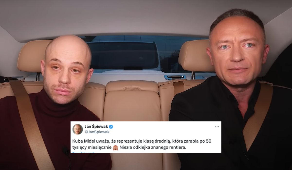 Kuba Midel spotkał się z Janem Śpiewakiem w Rolls-Royce i dostał wywód, dlaczego powinien płacić wyższe podatki