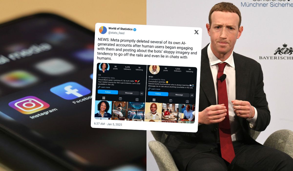 Meta po krytyce jednak wycofuje się z pomysłu wprowadzenia na Facebooka profili botów AI