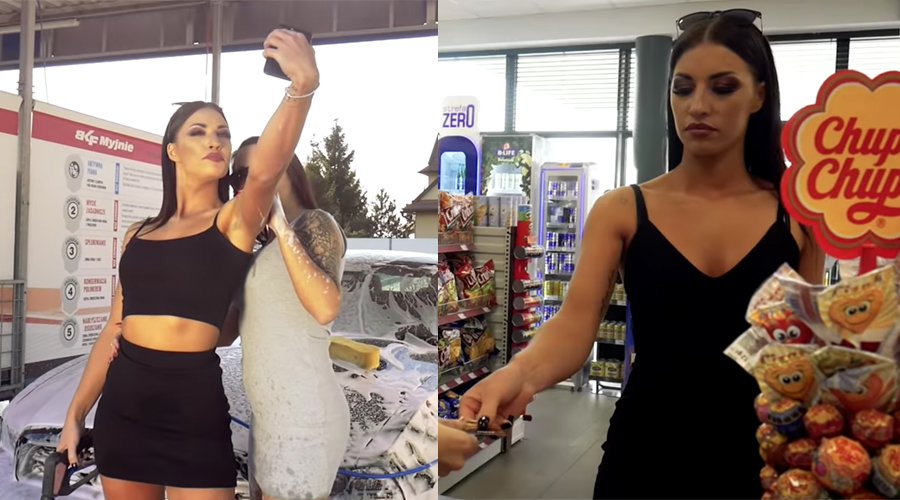 Sieć stacji paliw Moya zrobiła bardzo frapującą reklamę