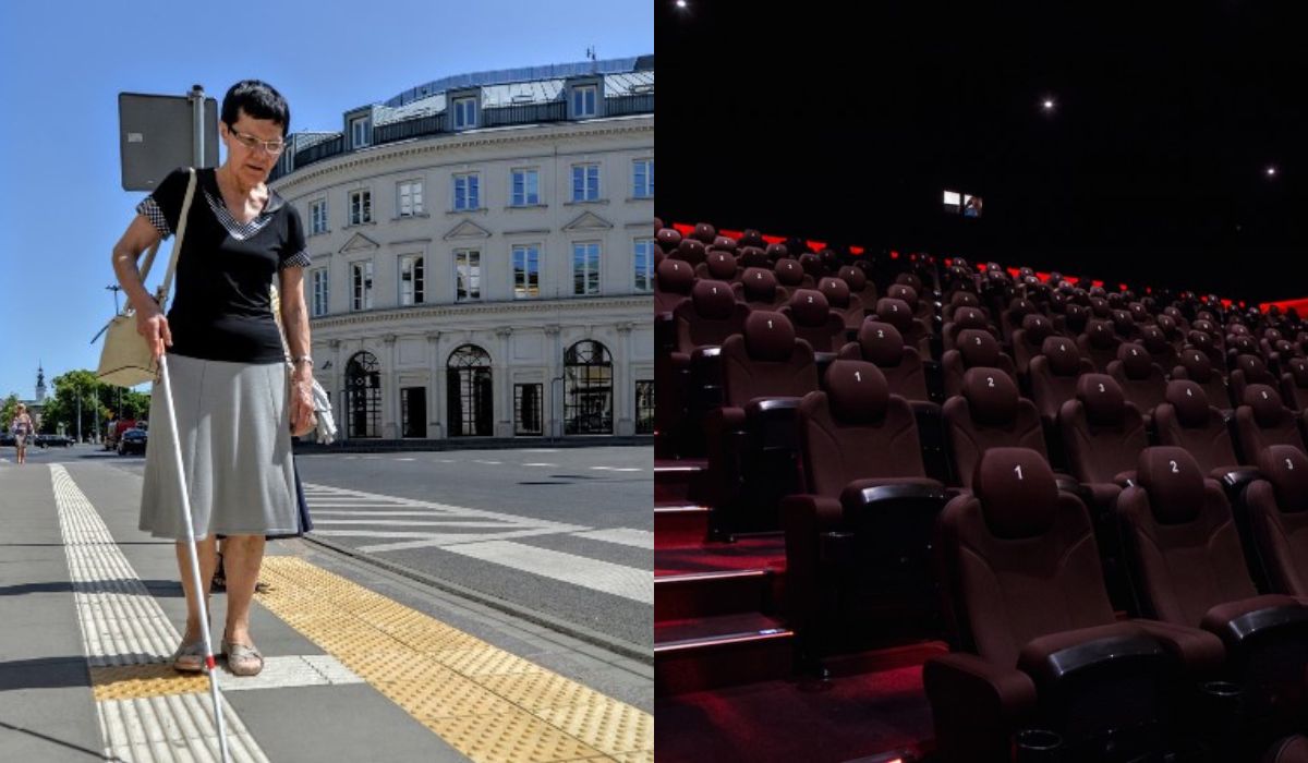 Kino Helios zapewni osobom niewidomym sprzęt do audiodeskrypcji, żeby też mogły chodzić do kina