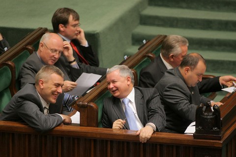 Giertych: "Powiesiłem na drzwiach mego domu tablicę: "tu nigdy nie było Kaczyńskiego":jarek: