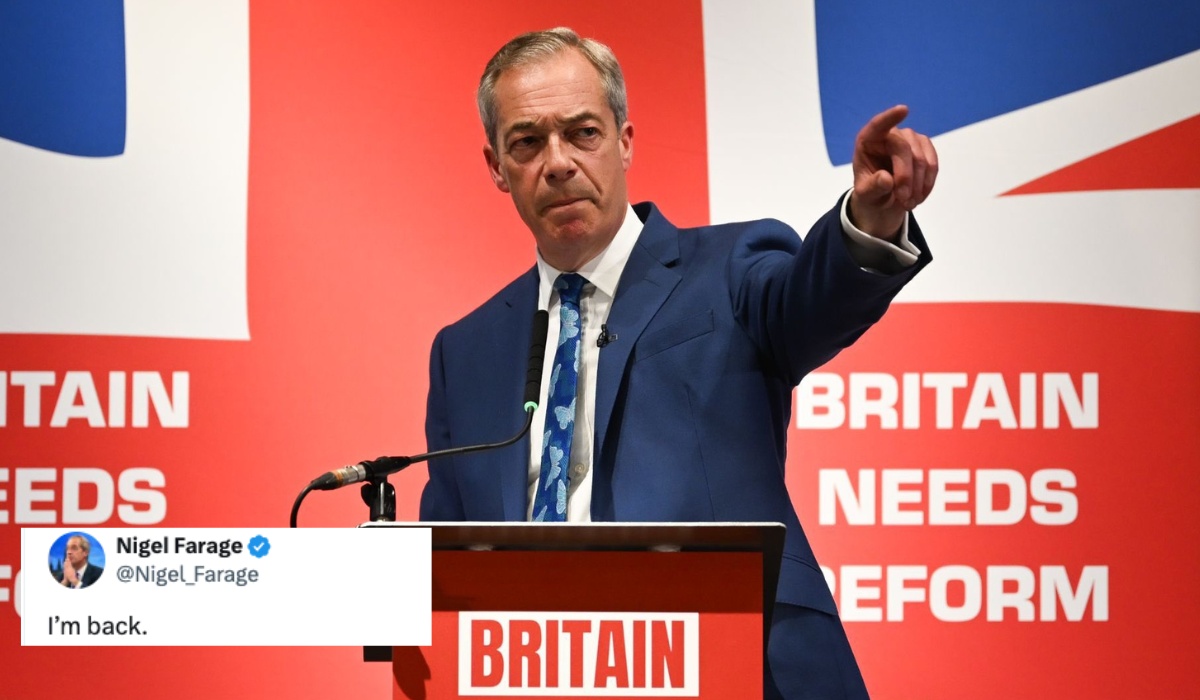 UK: jeden z bohaterów brexitu, Nigel Farage, wraca do polityki i wystartuje w wyborach